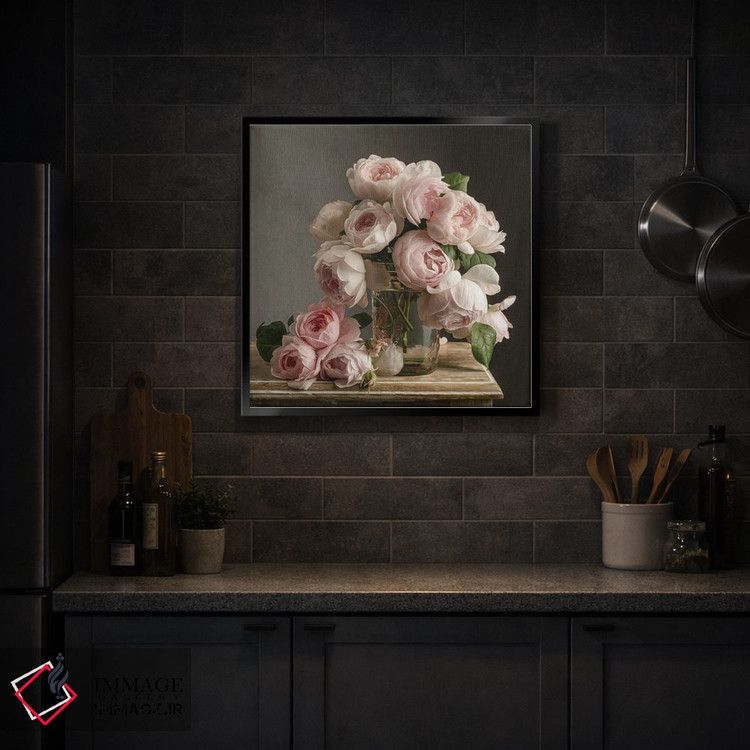 تابلو دکوراتیو سرزمین گل رز اثر لیا مک لین - D4B