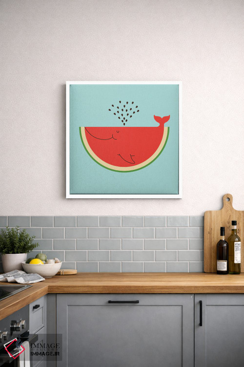 تابلو دکوراتیو واله ملون اثر لیم هنگ سوی - D3W