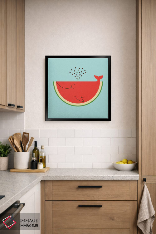 تابلو دکوراتیو واله ملون اثر لیم هنگ سوی - D6B