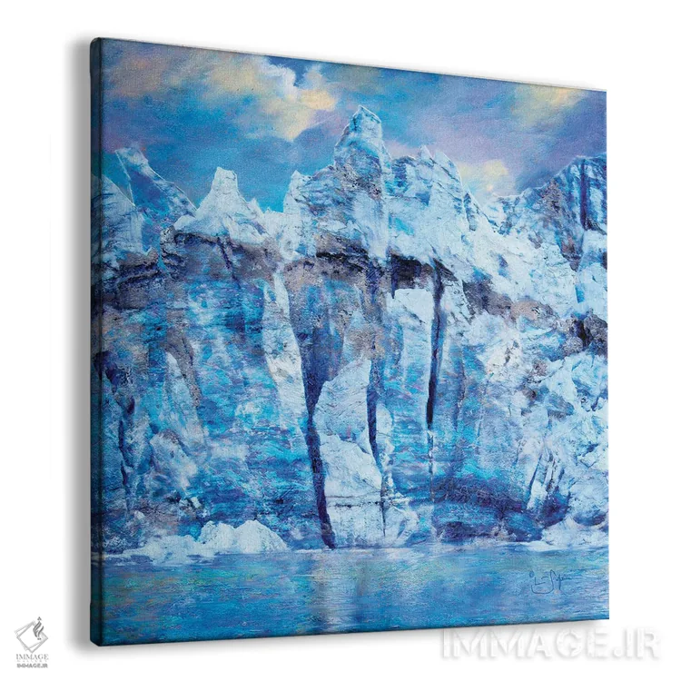 تابلو دکوراتیو خلیج یخچالی اثر لیزا رابینسون - نمای پرسپکتیو محصول