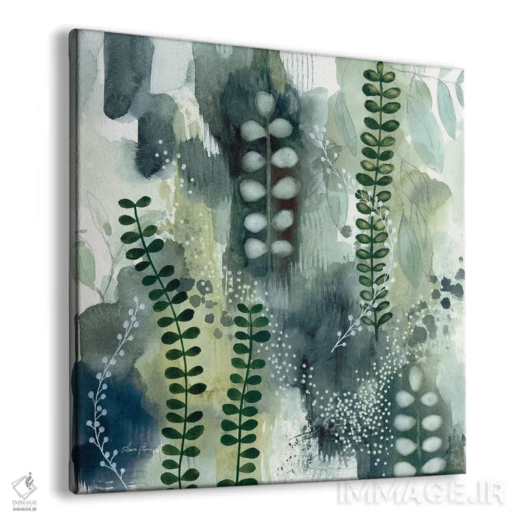 تابلو دکوراتیو قدم زنی در جنگل IV اثر لورا هورن - نمای پرسپکتیو محصول