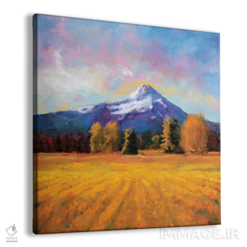 تابلو دکوراتیو هود روی طلا اثر لیزا رابینسون - نمای پرسپکتیو محصول