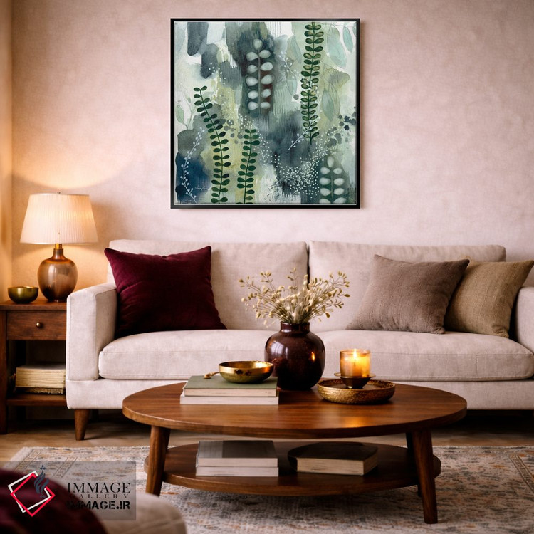 تابلو دکوراتیو قدم زنی در جنگل IV اثر لورا هورن - D3B