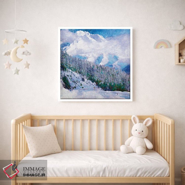 تابلو دکوراتیو برف تازه اثر لیزا رابینسون - D1W