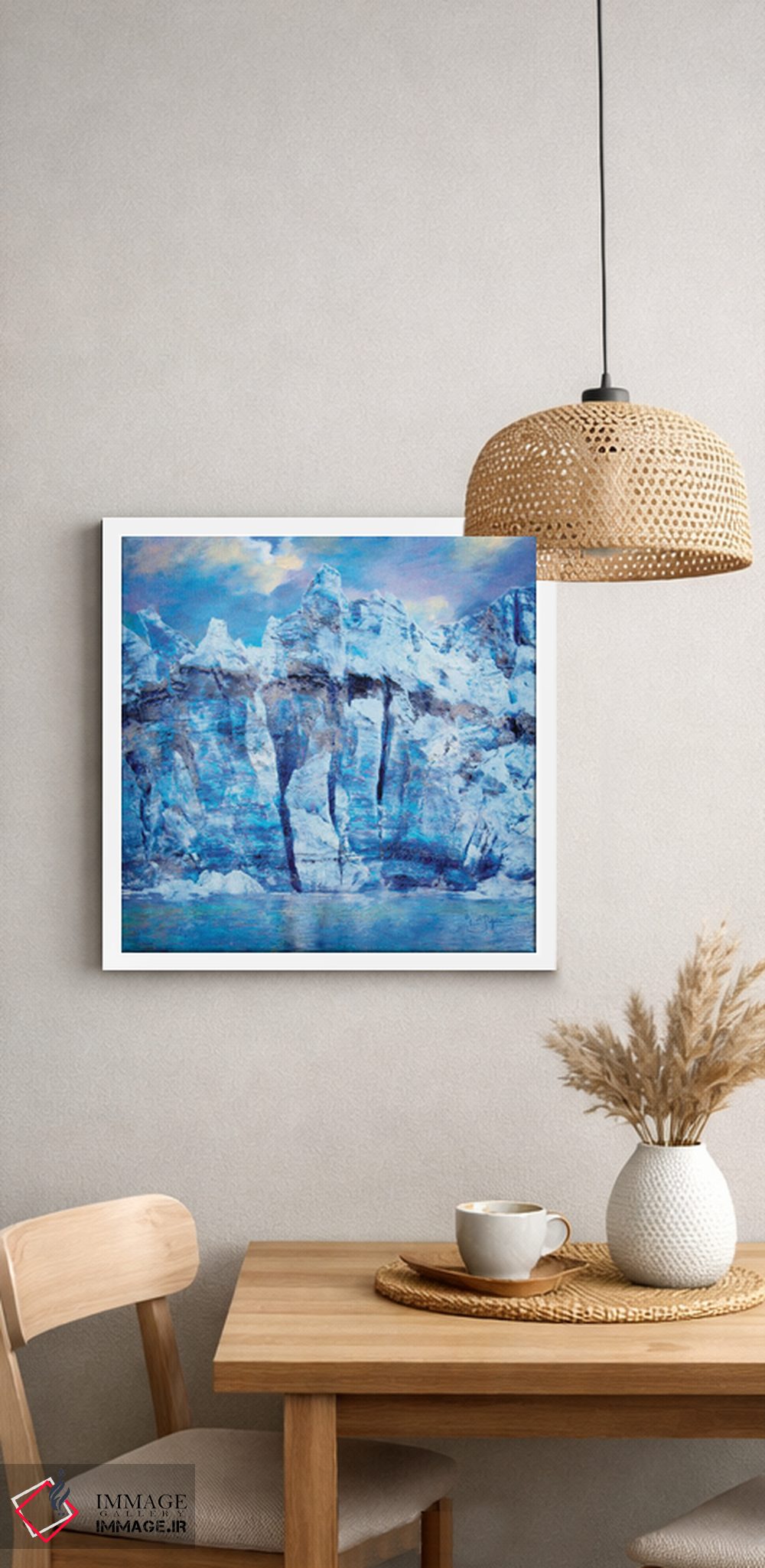 تابلو دکوراتیو خلیج یخچالی اثر لیزا رابینسون - D4W