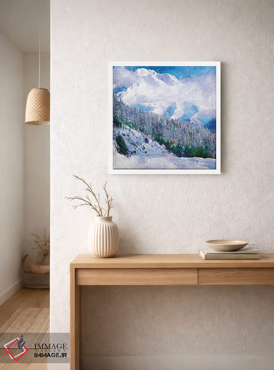 تابلو دکوراتیو برف تازه اثر لیزا رابینسون - D3W