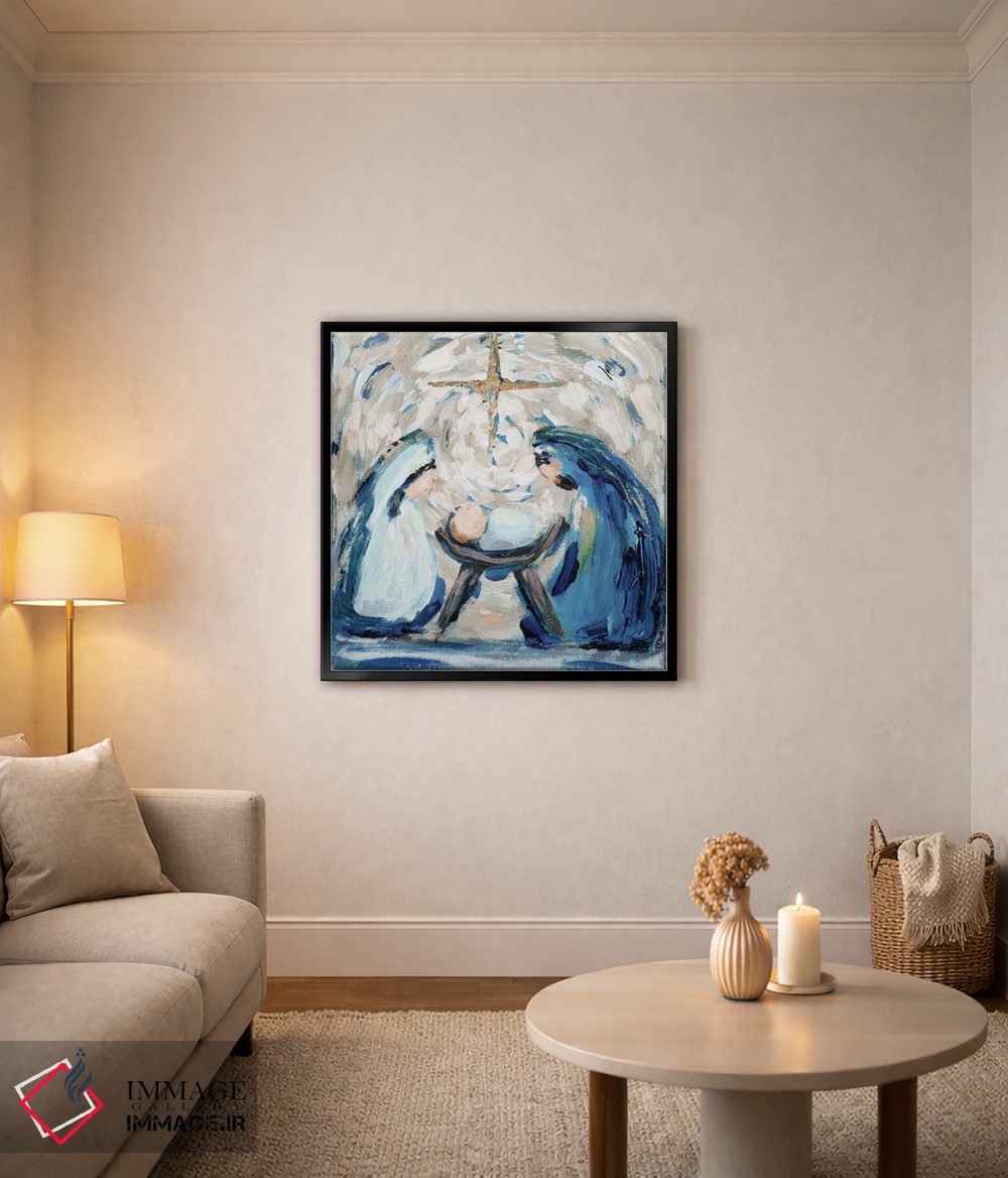 تابلو دکوراتیو اجازه بدهید او را ستایش کنیم اثر ال. هیویت - D3B