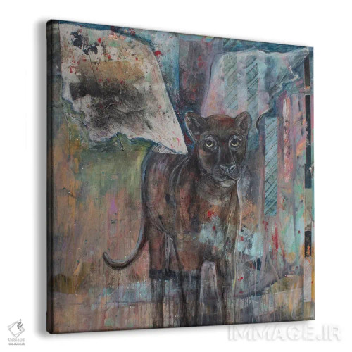 تابلو دکوراتیو فرشته قدرت اثر لیندا میچل - نمای پرسپکتیو محصول