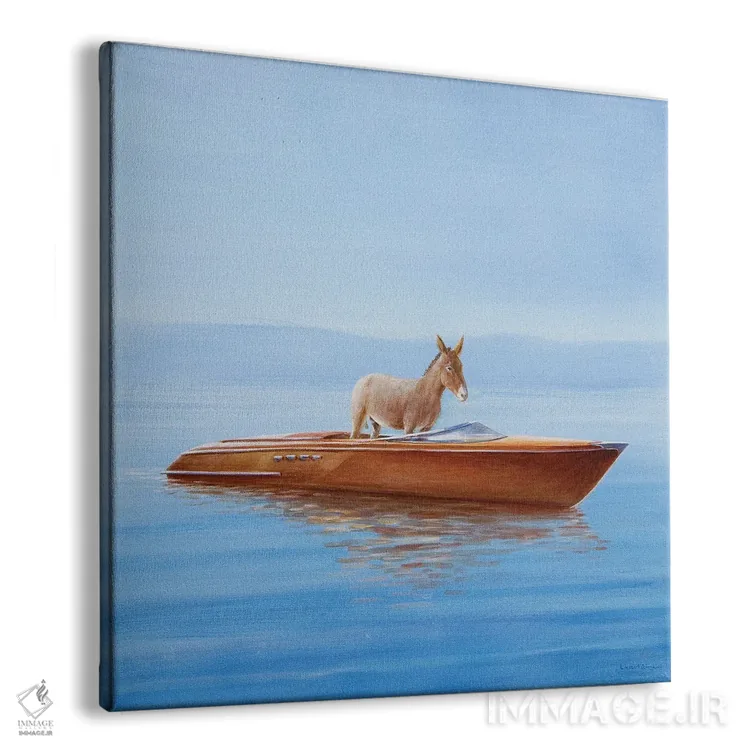 تابلو کلاسیک 2010,الاغی در ریوا، ۲۰۱۰ اثر لینکلن سلیگمن - نمای پرسپکتیو محصول