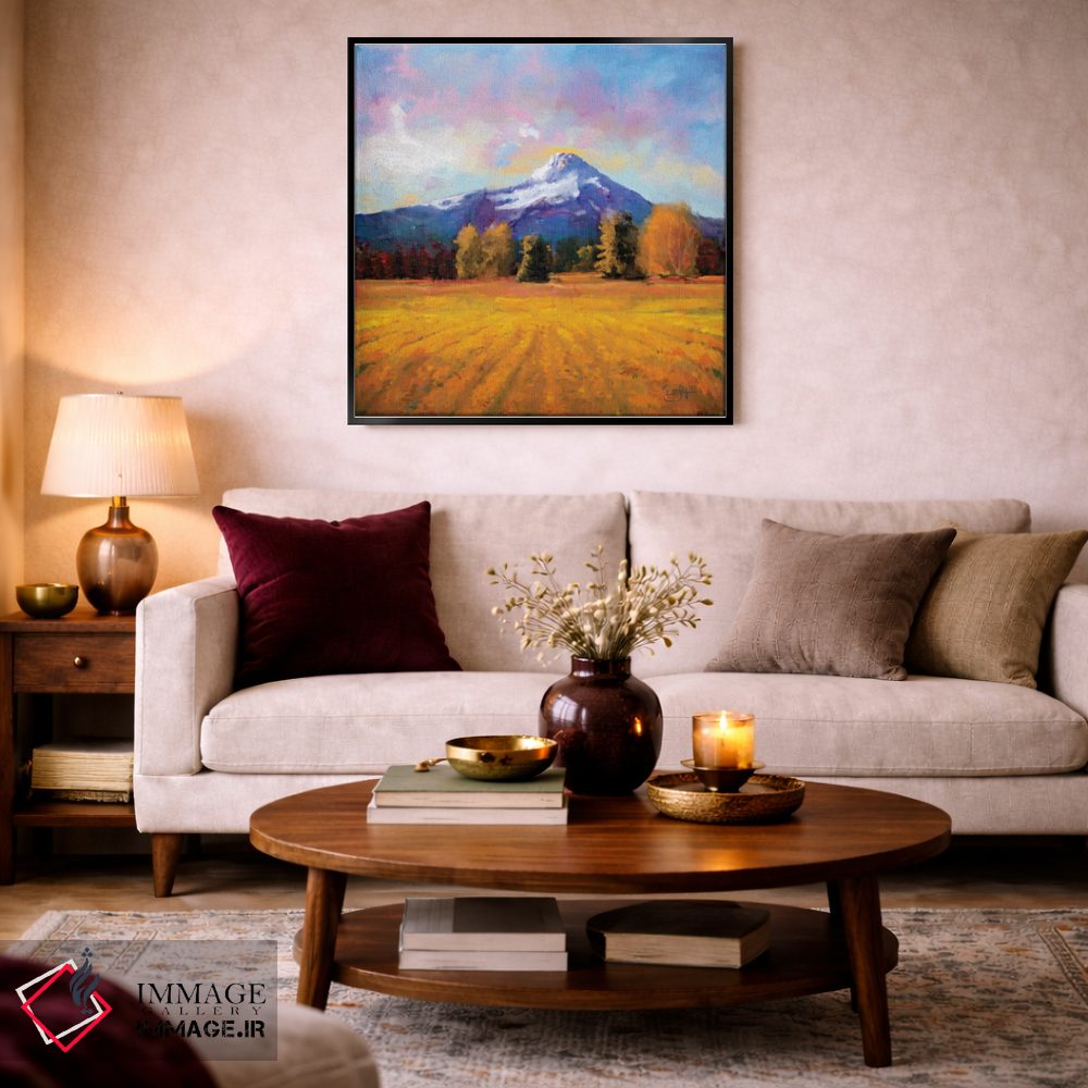 تابلو دکوراتیو هود روی طلا اثر لیزا رابینسون - D1B