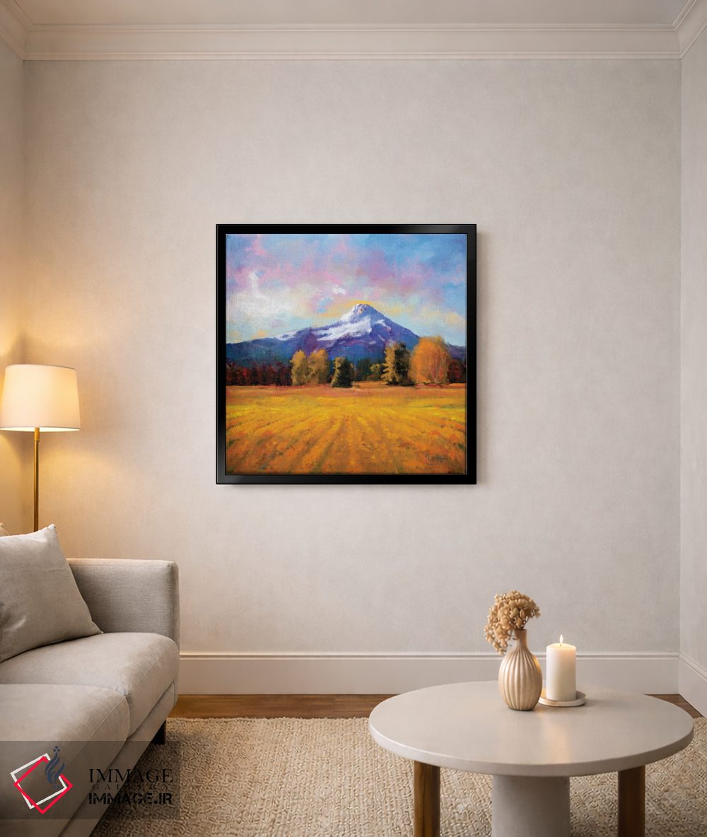 تابلو دکوراتیو هود روی طلا اثر لیزا رابینسون - D3B