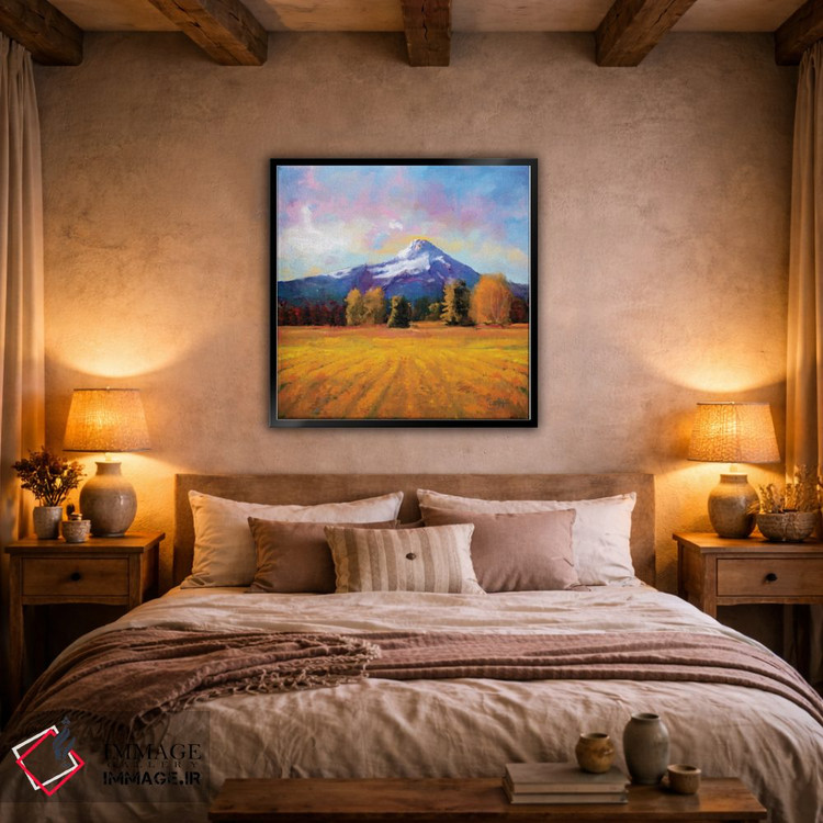 تابلو دکوراتیو هود روی طلا اثر لیزا رابینسون - D2B