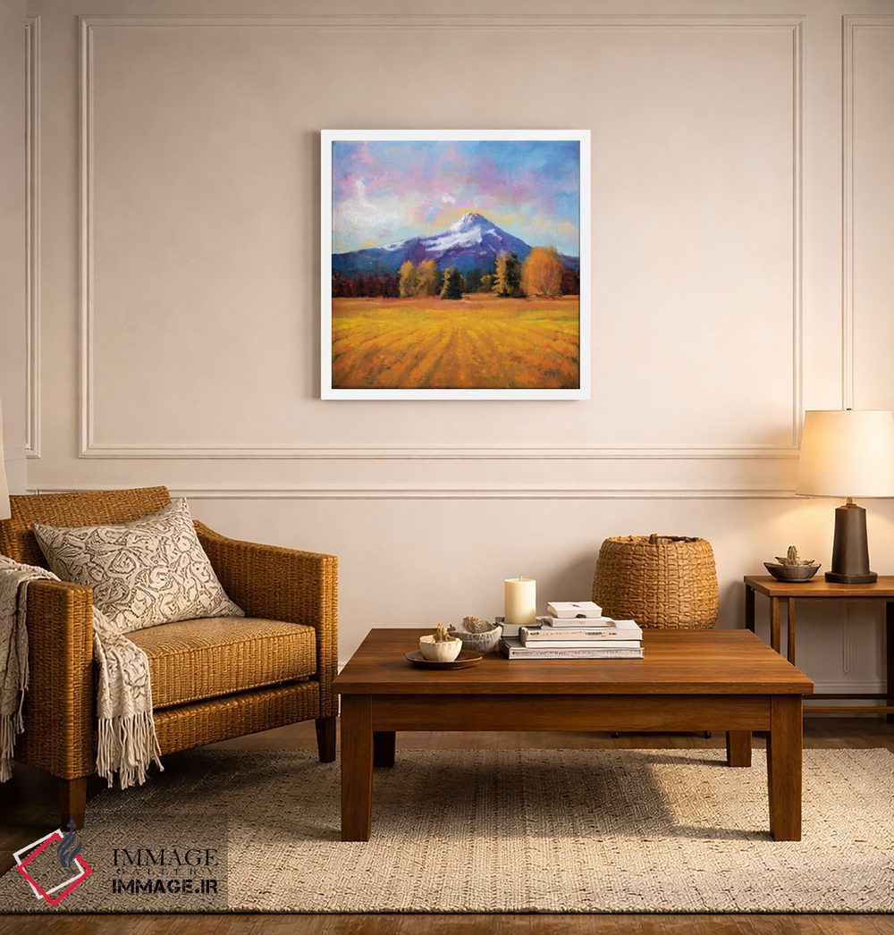 تابلو دکوراتیو هود روی طلا اثر لیزا رابینسون - D4W