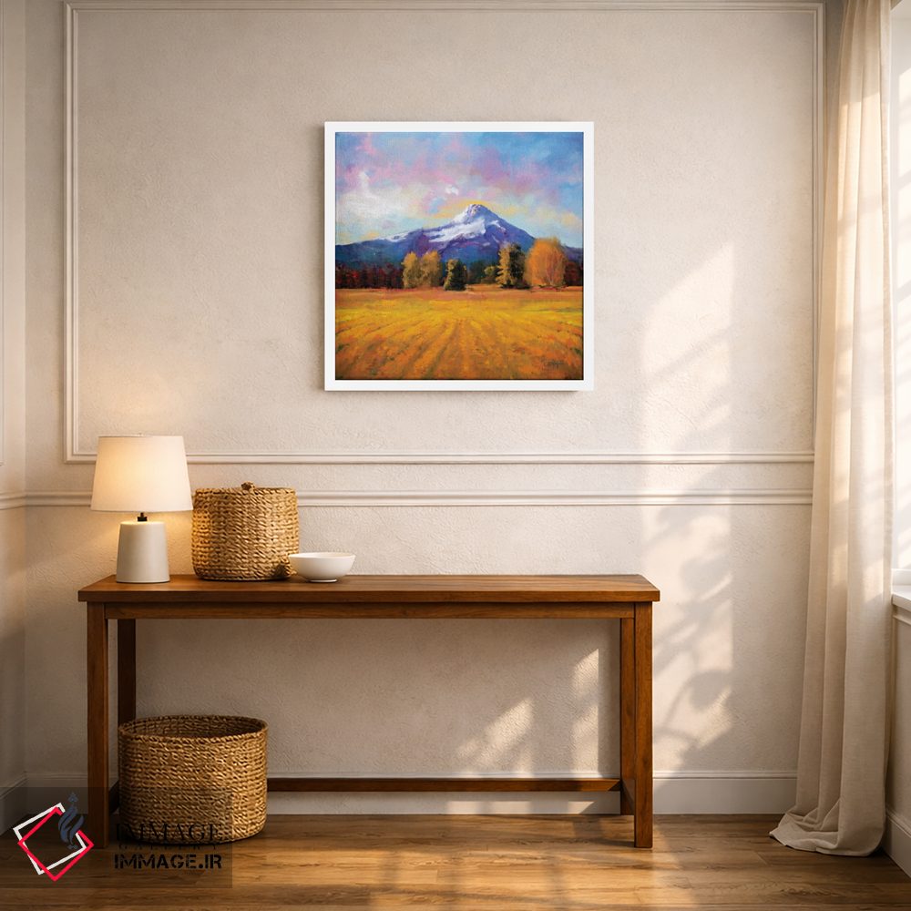 تابلو دکوراتیو هود روی طلا اثر لیزا رابینسون - D5W