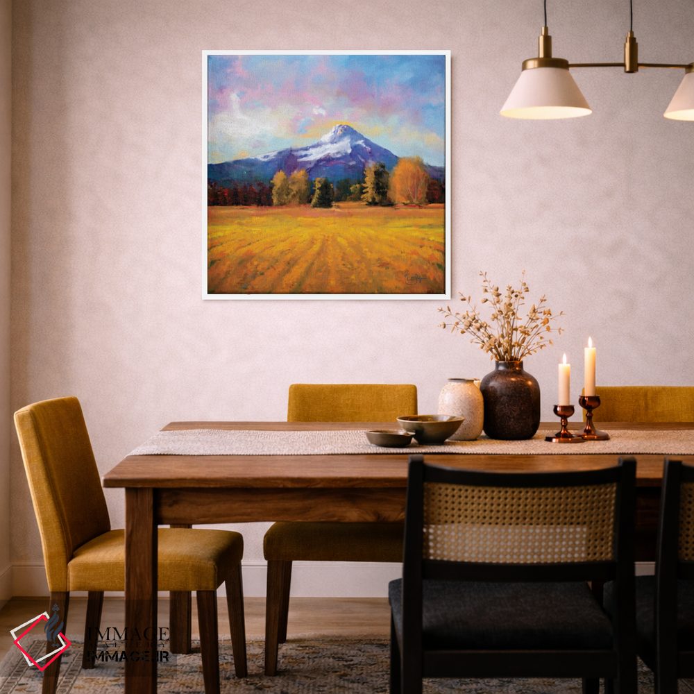 تابلو دکوراتیو هود روی طلا اثر لیزا رابینسون - D6W