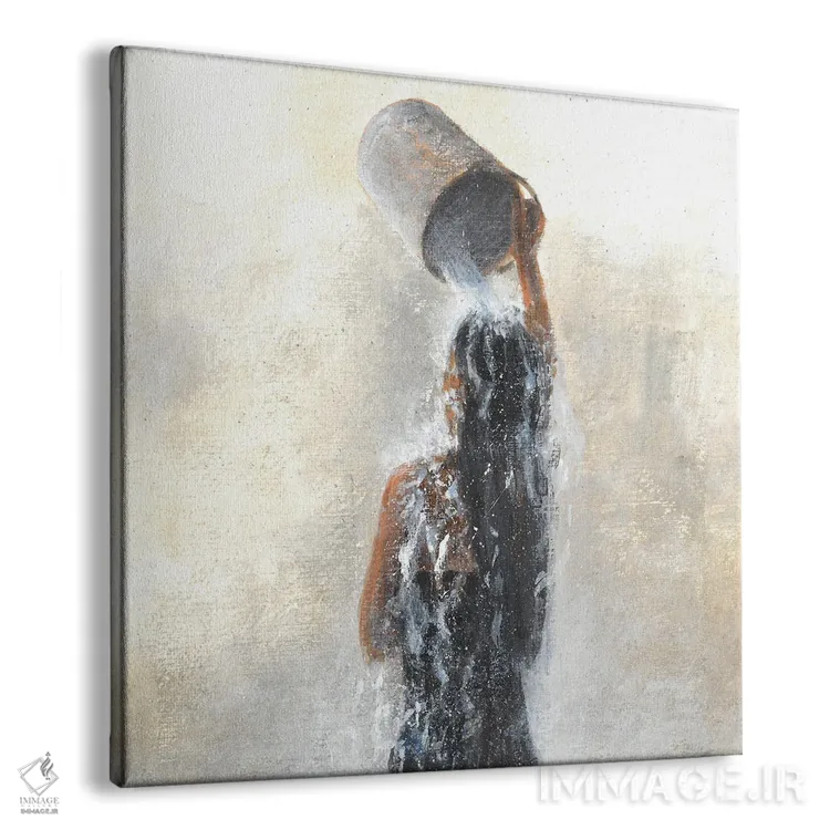 تابلو کلاسیک 2015,دختر در حال دوش گرفتن، ۲۰۱۵ اثر لینکلن سلیگمن - نمای پرسپکتیو محصول