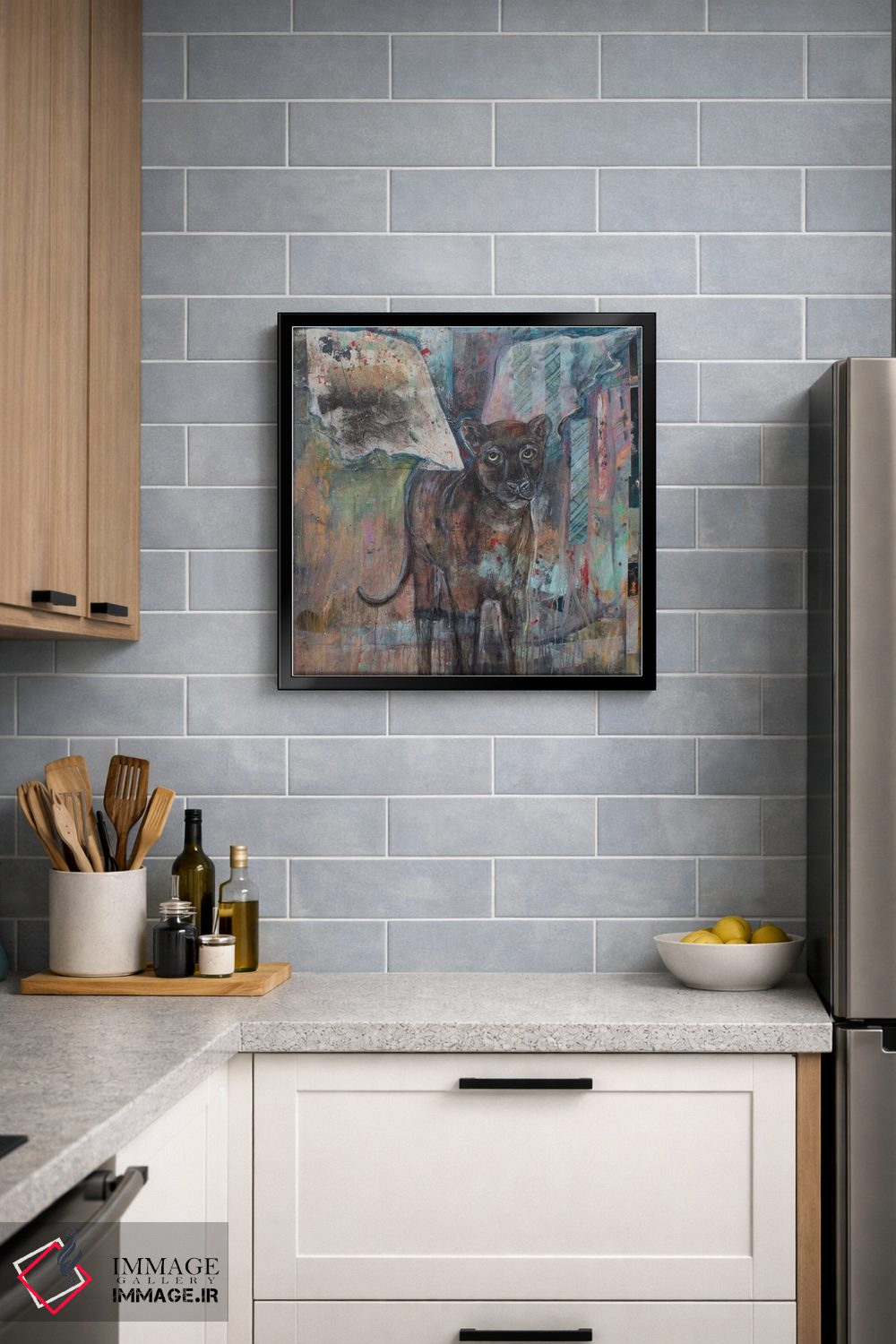 تابلو دکوراتیو فرشته قدرت اثر لیندا میچل - D4B