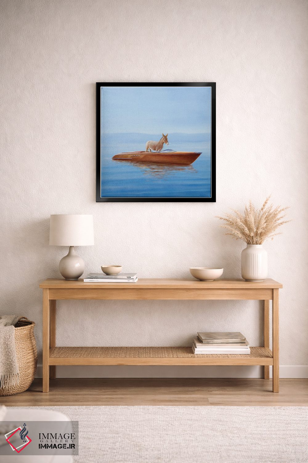 تابلو کلاسیک 2010,الاغی در ریوا، ۲۰۱۰ اثر لینکلن سلیگمن - D3B