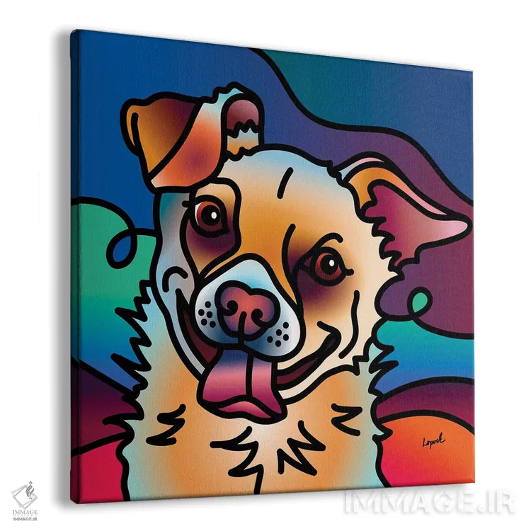 تابلو دکوراتیو الیور اثر لیزا لوپاک - نمای پرسپکتیو محصول