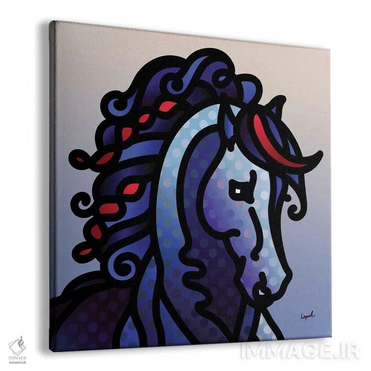 تابلو دکوراتیو در وضعیت بدهی اثر لیزا لوپاک - نمای پرسپکتیو محصول