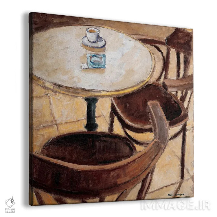 تابلو دکوراتیو برای همیشه با هم قسمت اول اثر آدولف یوورا - نمای پرسپکتیو محصول