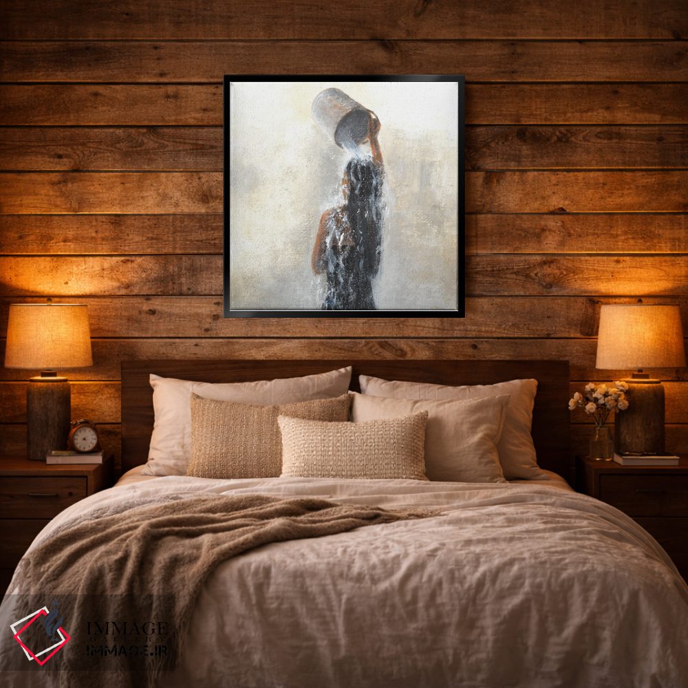 تابلو کلاسیک 2015,دختر در حال دوش گرفتن، ۲۰۱۵ اثر لینکلن سلیگمن - D4B