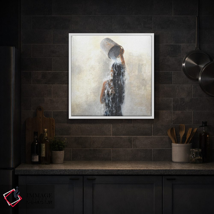 تابلو کلاسیک 2015,دختر در حال دوش گرفتن، ۲۰۱۵ اثر لینکلن سلیگمن - D3W