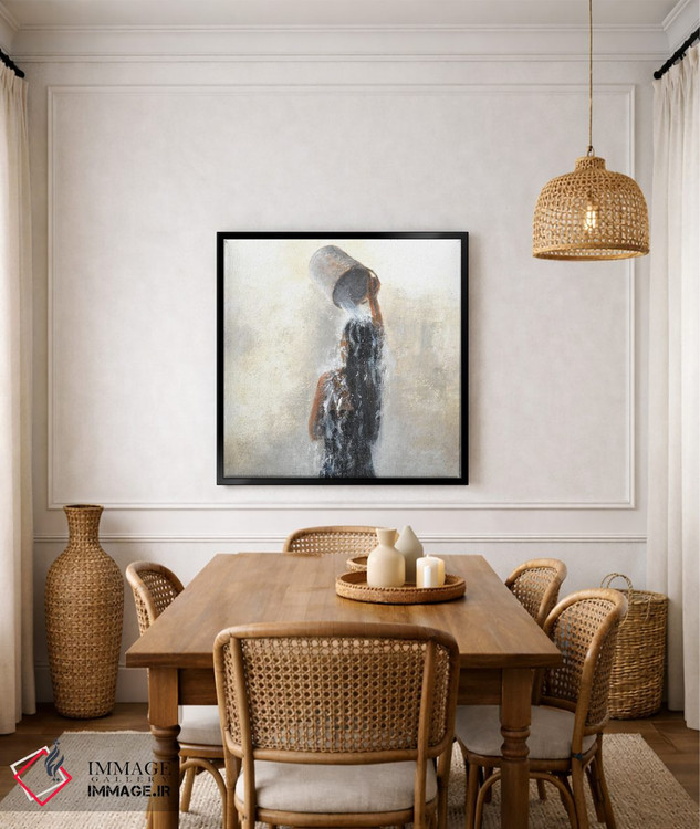 تابلو کلاسیک 2015,دختر در حال دوش گرفتن، ۲۰۱۵ اثر لینکلن سلیگمن - D6B