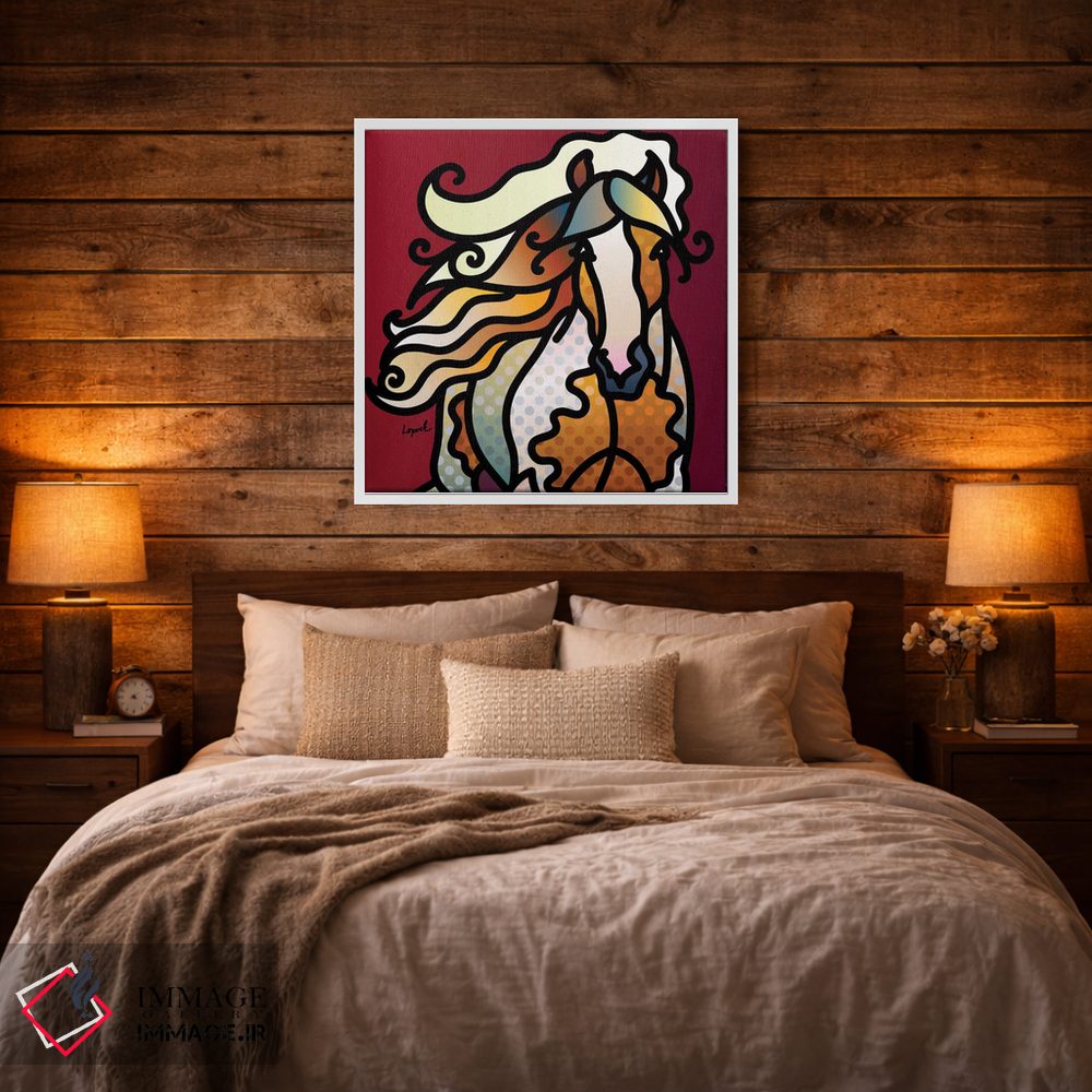 تابلو دکوراتیو بی قرار اثر لیزا لوپاک - D3W