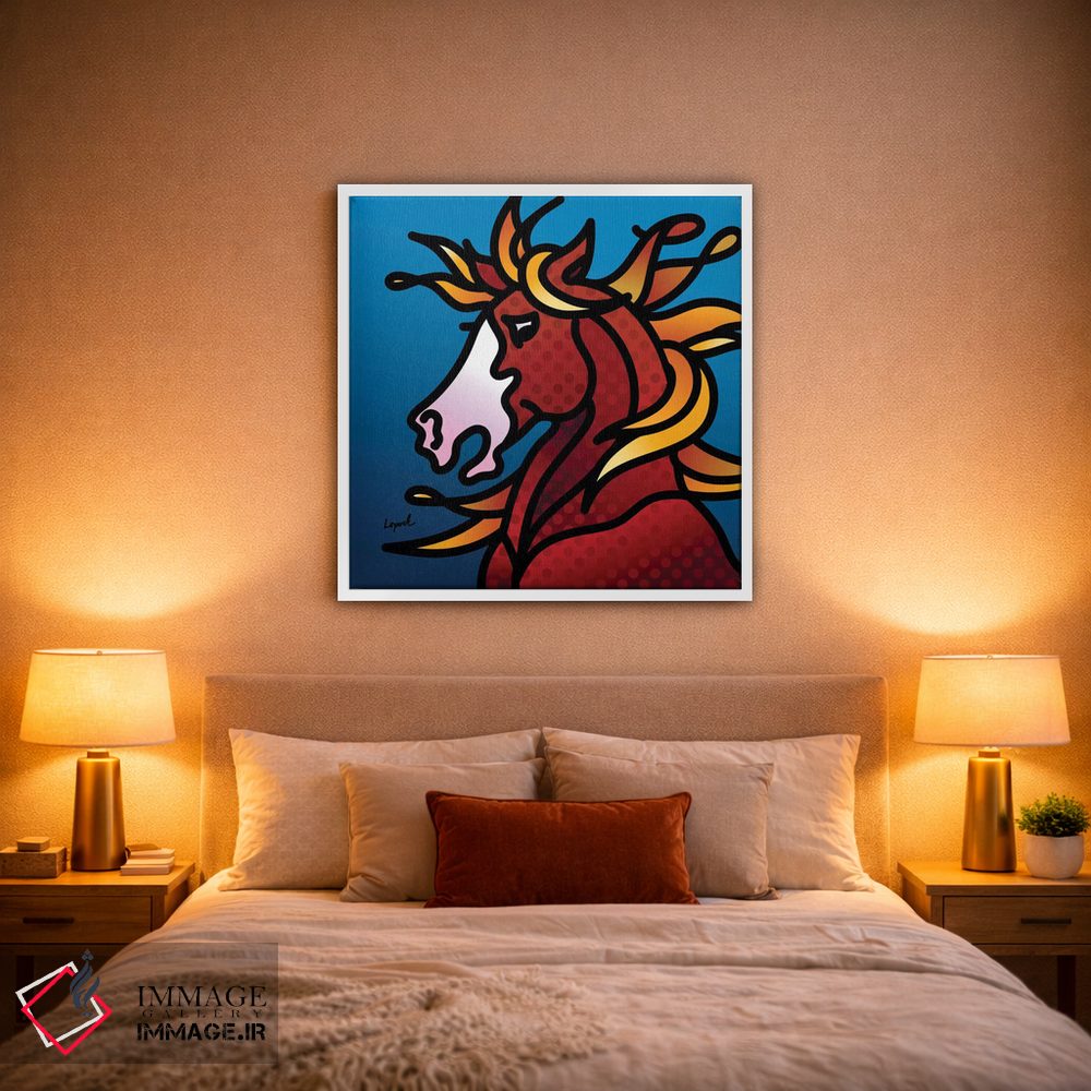 تابلو دکوراتیو آدم سرزنده و پرانرژی اثر لیزا لوپاک - D1W