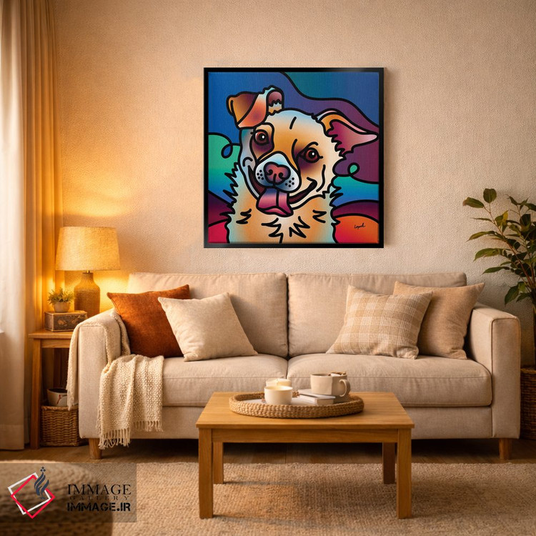 تابلو دکوراتیو الیور اثر لیزا لوپاک - D5B