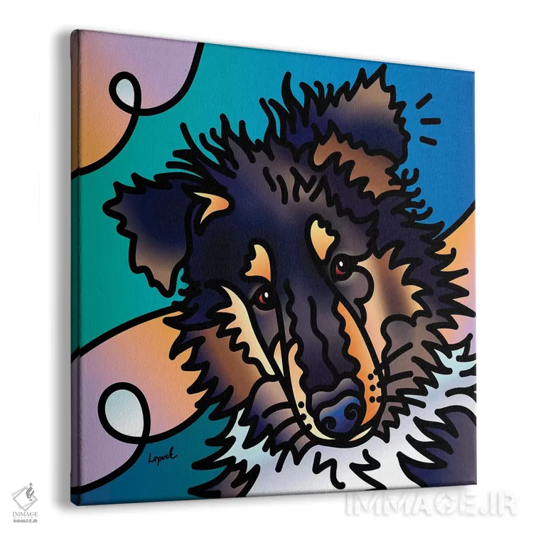 تابلو دکوراتیو بنتلی اثر لیزا لوپاک - نمای پرسپکتیو محصول