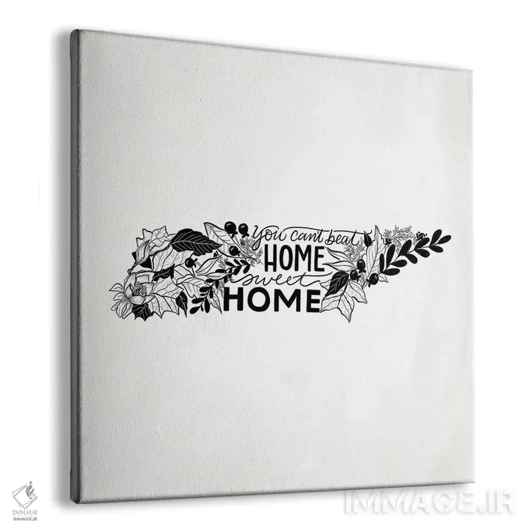 تابلو دکوراتیو خانه شیرین خانه - تنسی اثر لیلی و ول - نمای پرسپکتیو محصول