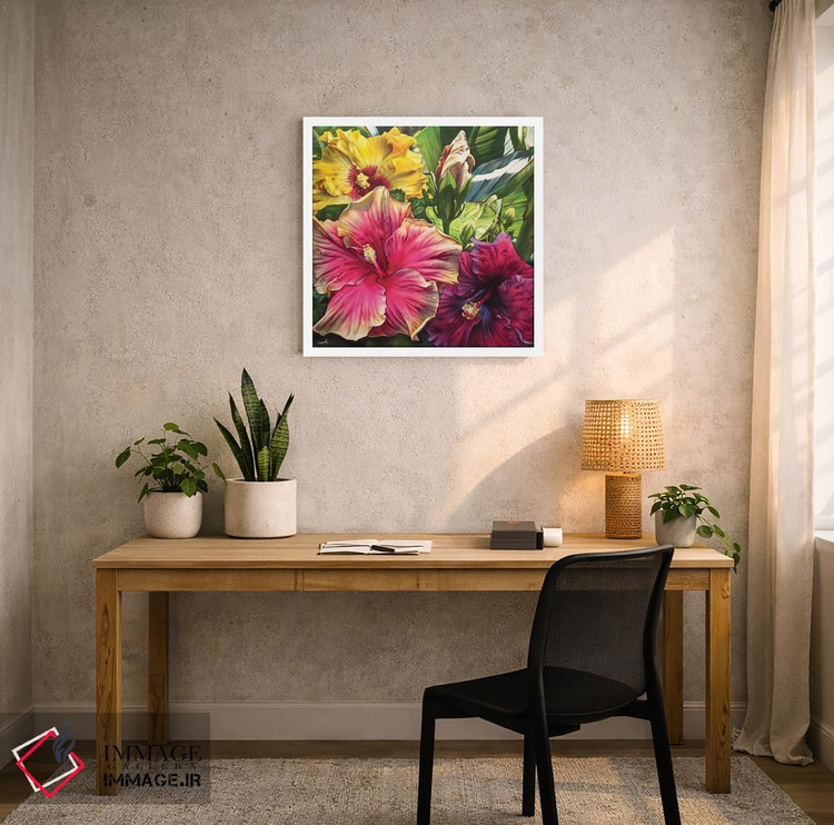 تابلو دکوراتیو ساحل شمالی اثر لیزا لوپاک - D5W