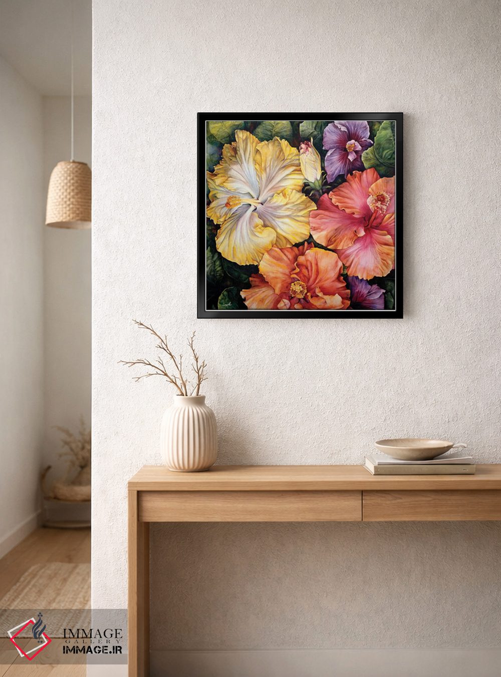 تابلو دکوراتیو در طرف کونا اثر لیزا لوپاک - D6B