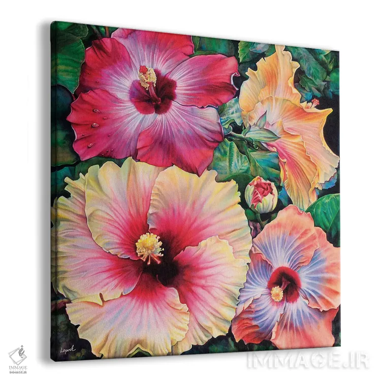 تابلو دکوراتیو بالاترین بخش کشور اثر لیزا لوپاک - نمای پرسپکتیو محصول