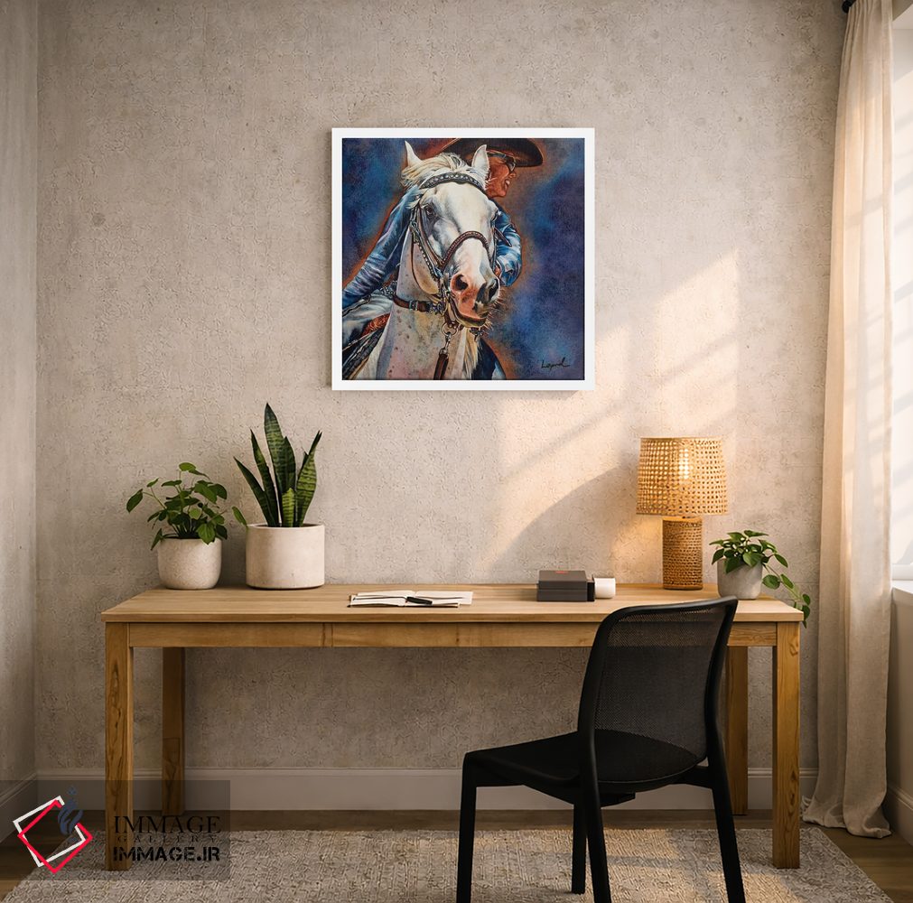 تابلو دکوراتیو در حالت آماده اثر لیزا لوپاک - D4W