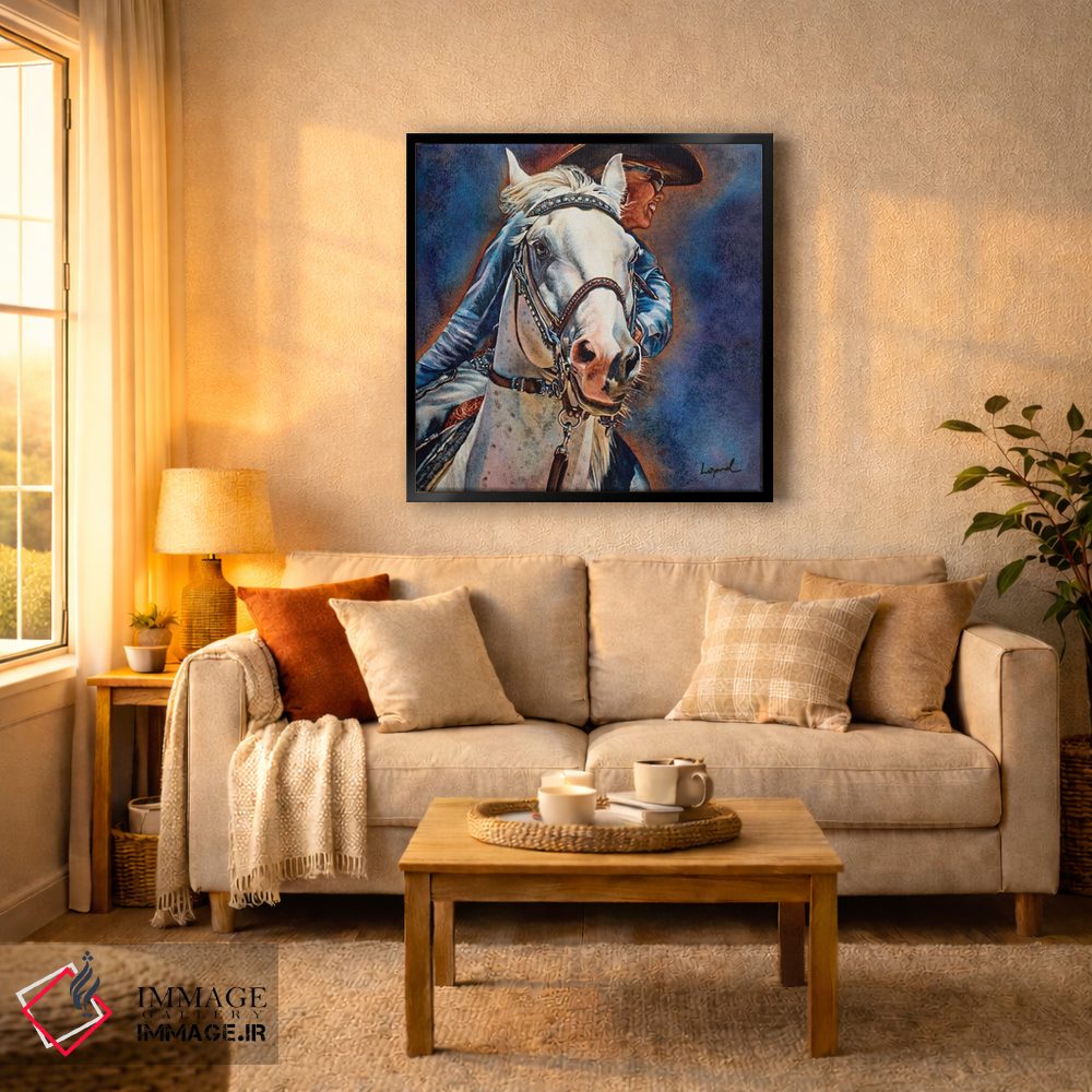 تابلو دکوراتیو در حالت آماده اثر لیزا لوپاک - D6B