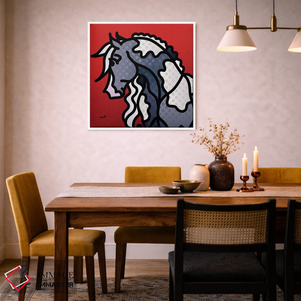 تابلو دکوراتیو سوپر مدل اثر لیزا لوپاک - D4W