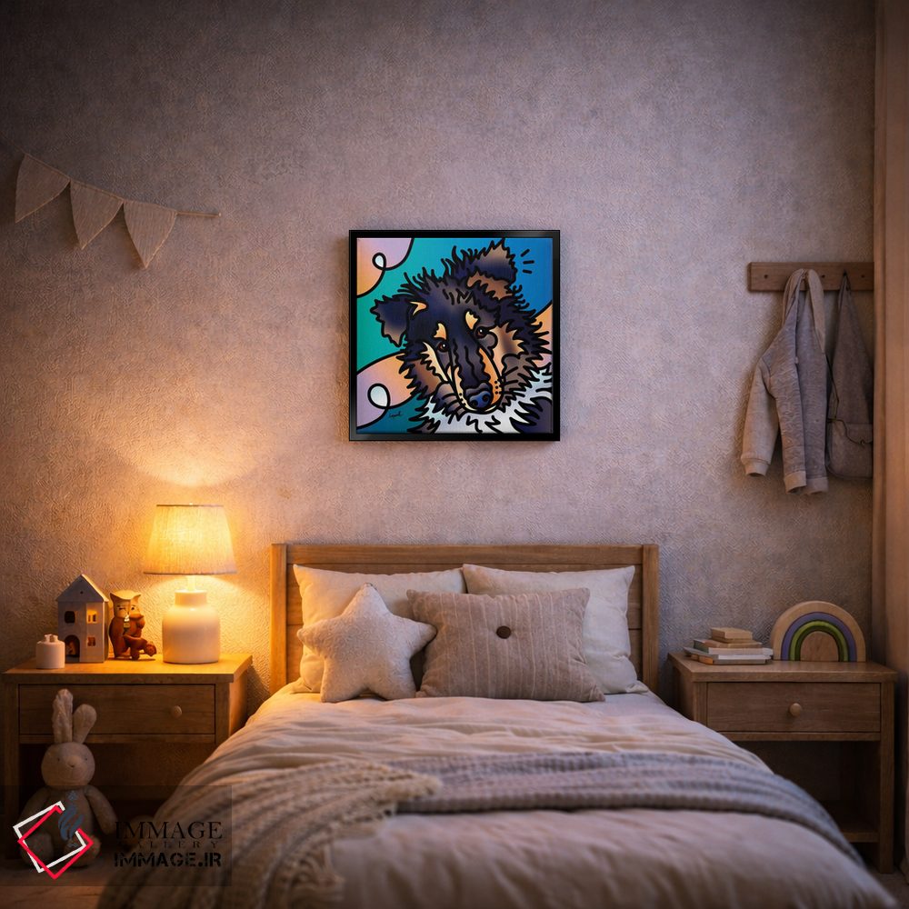 تابلو دکوراتیو بنتلی اثر لیزا لوپاک - D6B