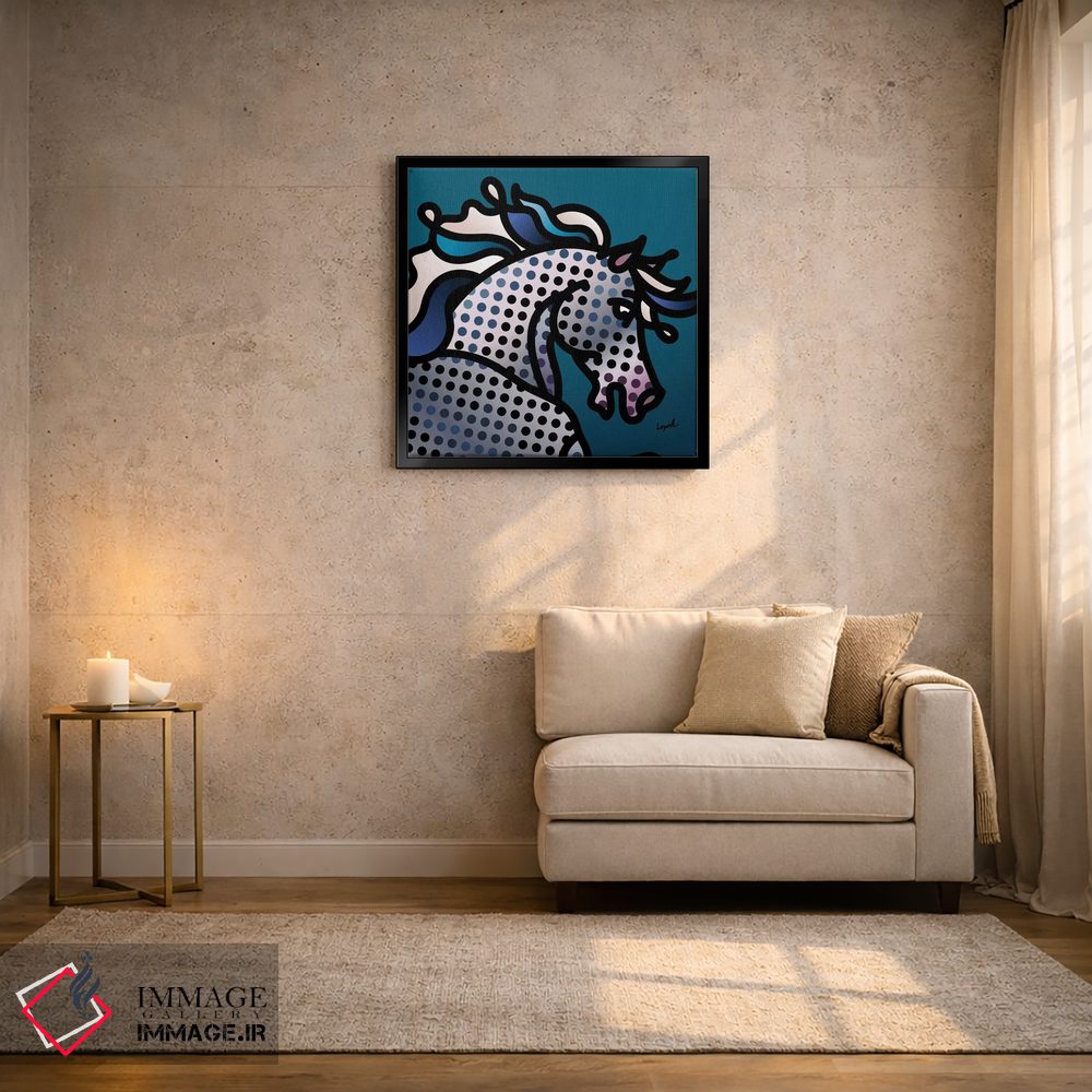 تابلو دکوراتیو دومینو اثر لیزا لوپاک - D5B