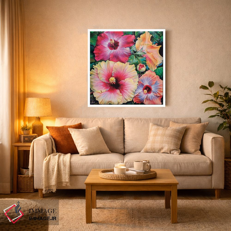 تابلو دکوراتیو بالاترین بخش کشور اثر لیزا لوپاک - D2W