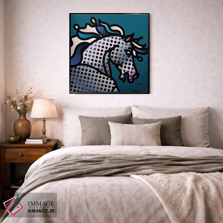 تابلو دکوراتیو دومینو اثر لیزا لوپاک - D6B