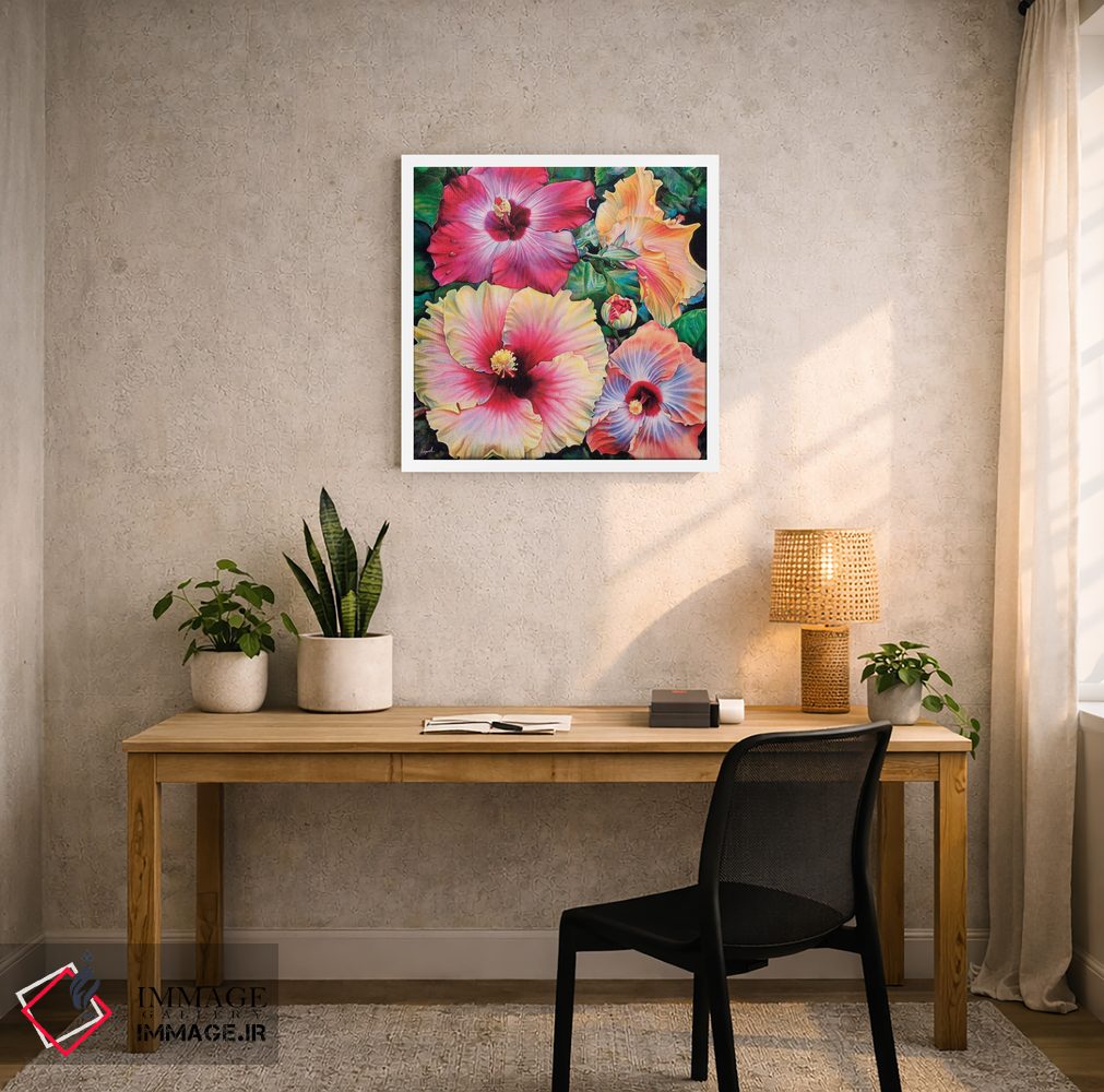 تابلو دکوراتیو بالاترین بخش کشور اثر لیزا لوپاک - D4W