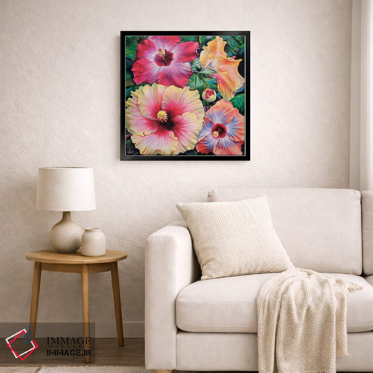 تابلو دکوراتیو بالاترین بخش کشور اثر لیزا لوپاک - D6B