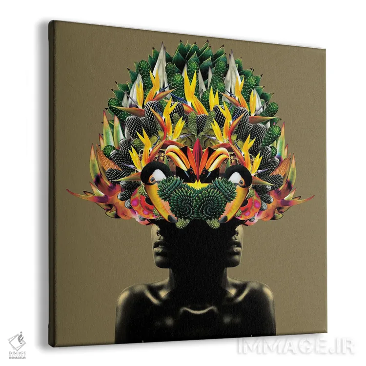 تابلو دکوراتیو درخت زندگی اثر لولیتا لورنزو - نمای پرسپکتیو محصول