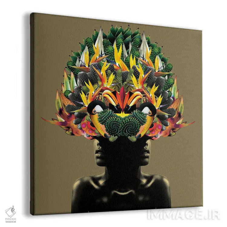 تابلو دکوراتیو درخت زندگی اثر لولیتا لورنزو - نمای پرسپکتیو محصول