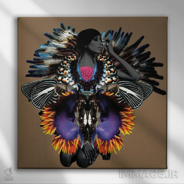 تابلو دکوراتیو آلا اثر لولیتا لورنزو - نمای روبهرو روی دیوار