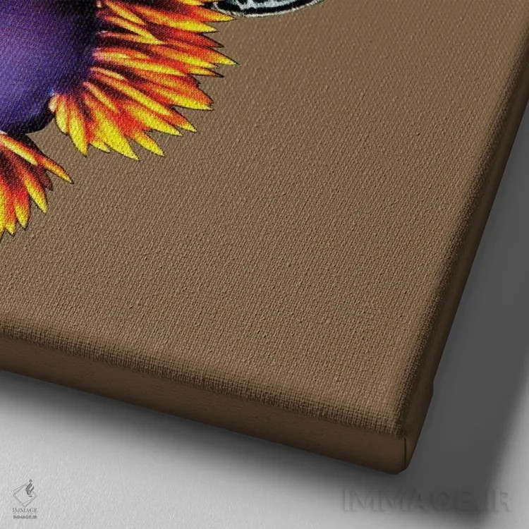 تابلو دکوراتیو آلا اثر لولیتا لورنزو - نمای نزدیک بافت بوم