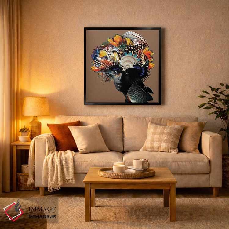 تابلو دکوراتیو نقاب اثر لولیتا لورنزو - D4B